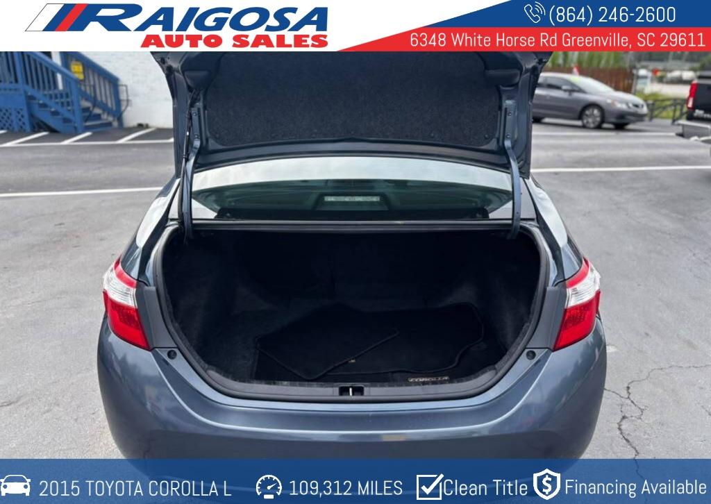 2015 Toyota Corolla - $13,900