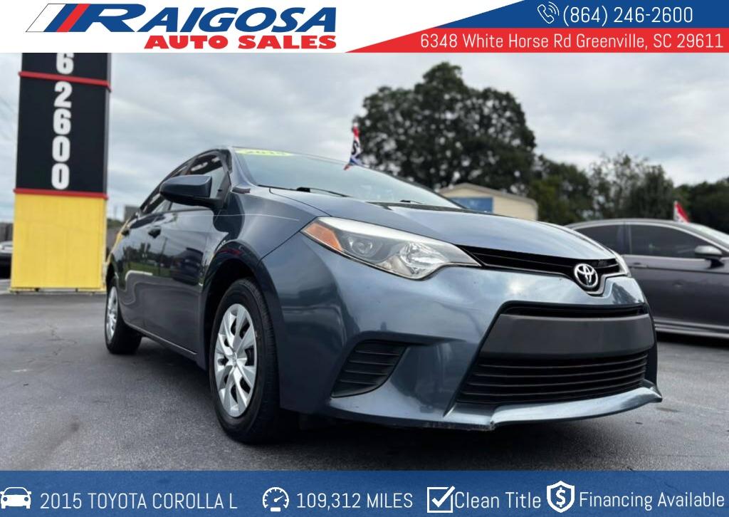 2015 Toyota Corolla - $13,900