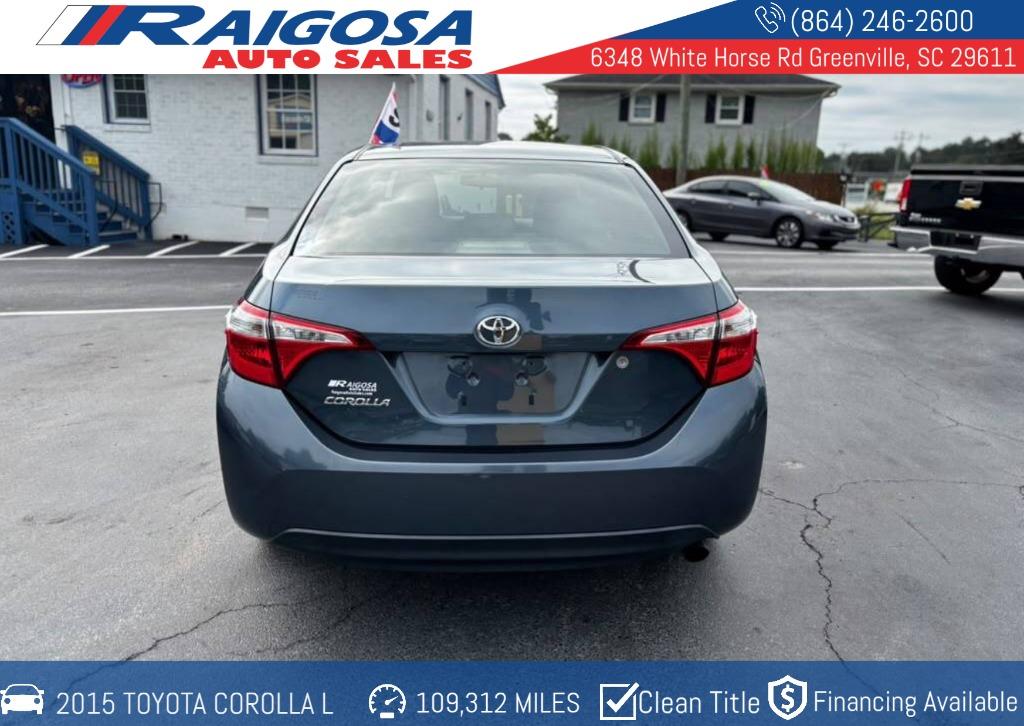 2015 Toyota Corolla - $13,900