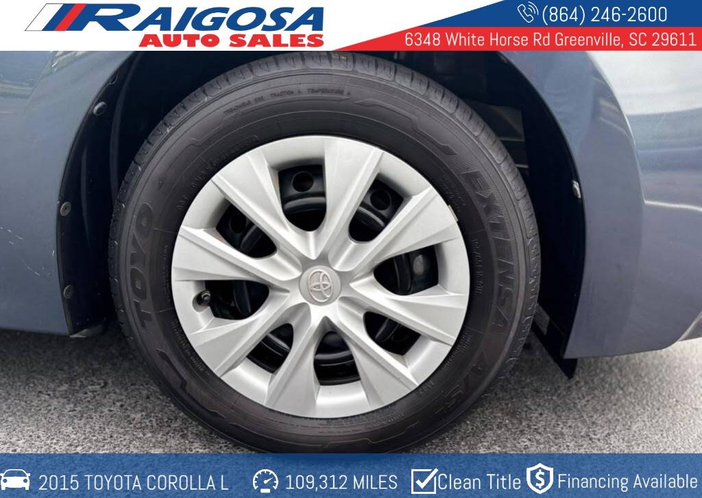 2015 Toyota Corolla - $13,900