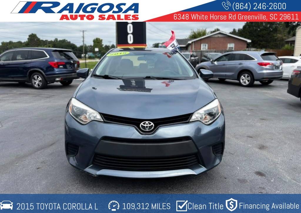 2015 Toyota Corolla - $13,900
