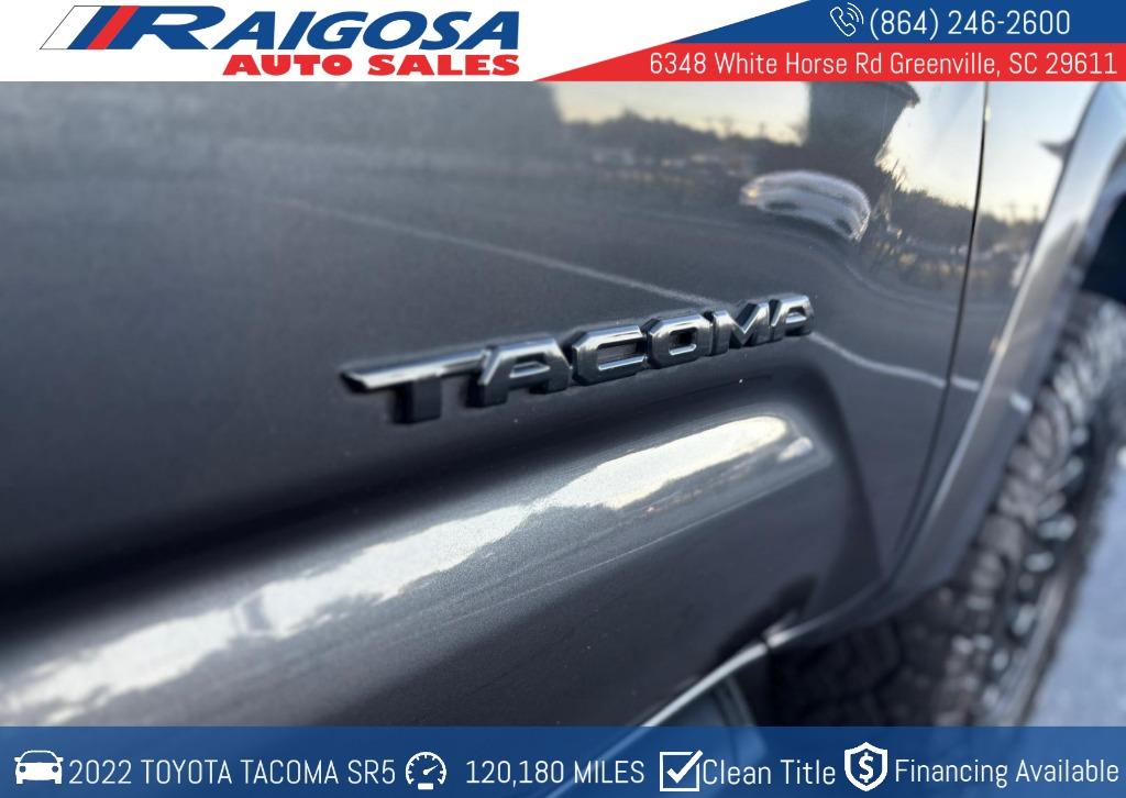 2022 Toyota Tacoma - $26,900