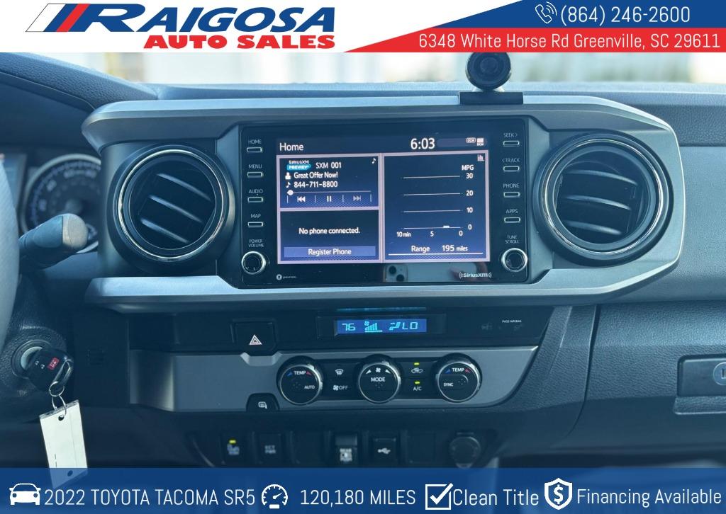 2022 Toyota Tacoma - $26,900