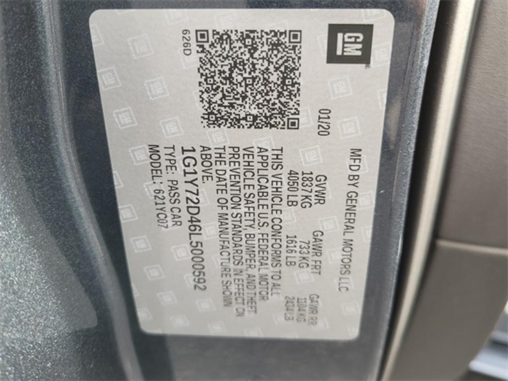 2020 Chevrolet Corvette - $79,988