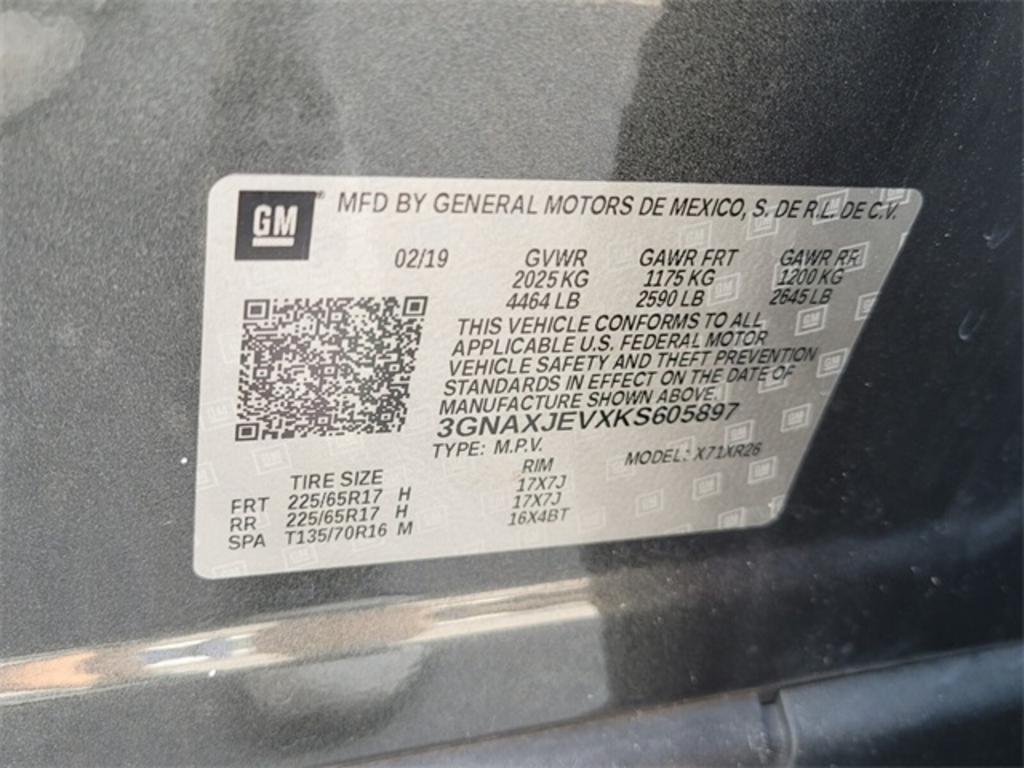2019 Chevrolet Equinox - $19,000