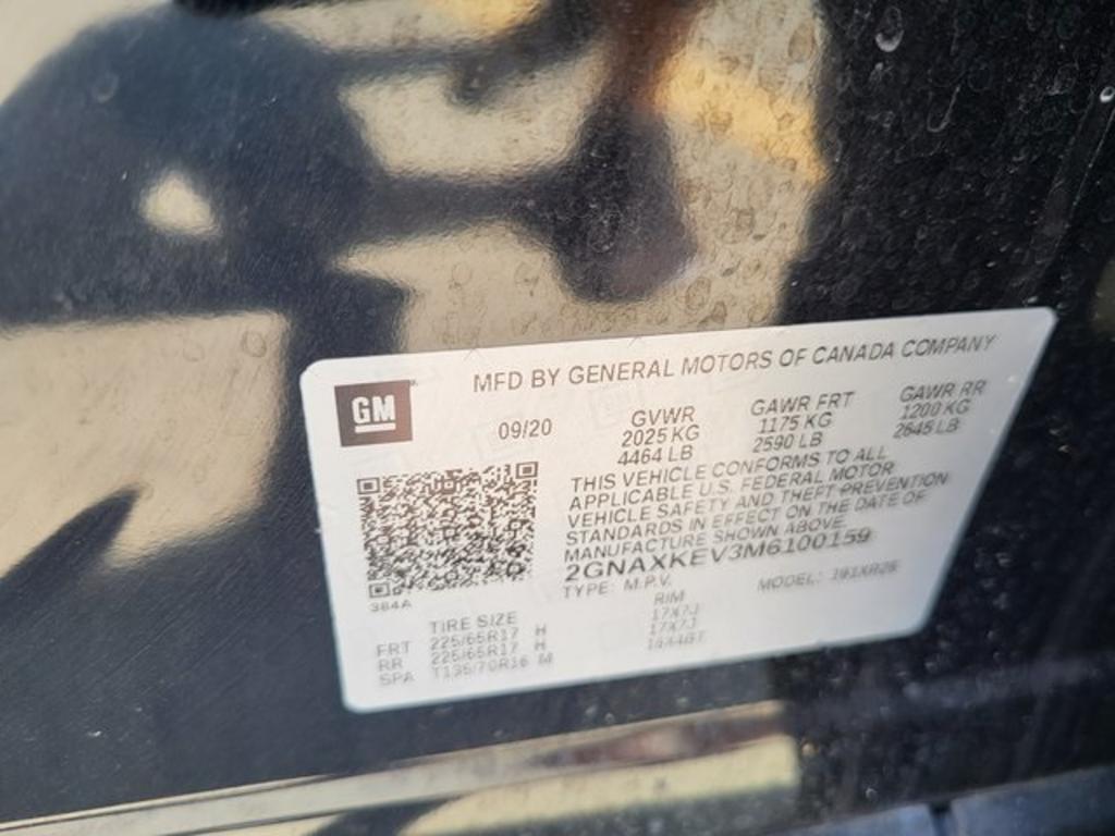 2021 Chevrolet Equinox - $21,000