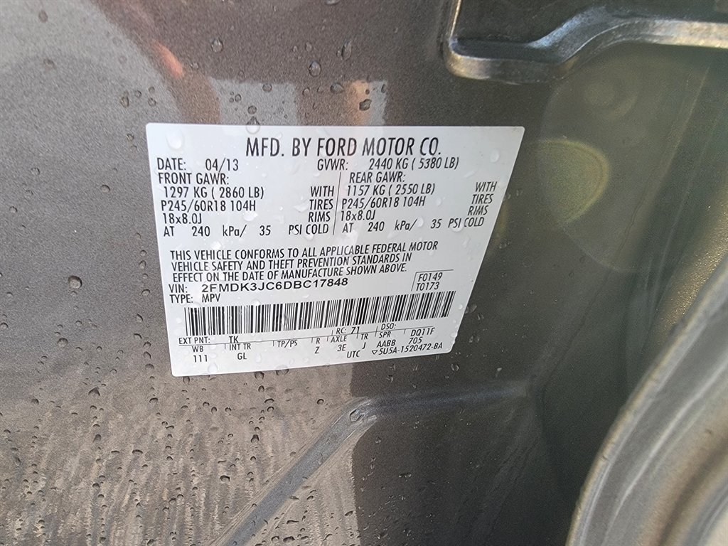 2013 Ford Edge - $8,500