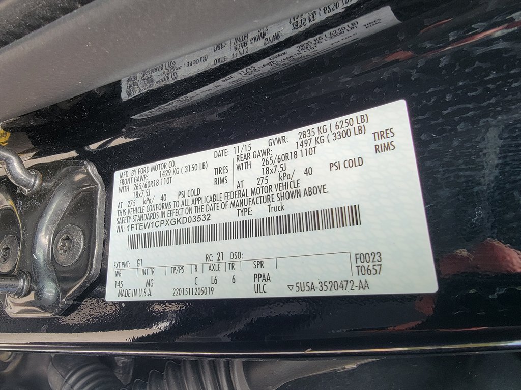 2016 Ford F-150 - $15,995