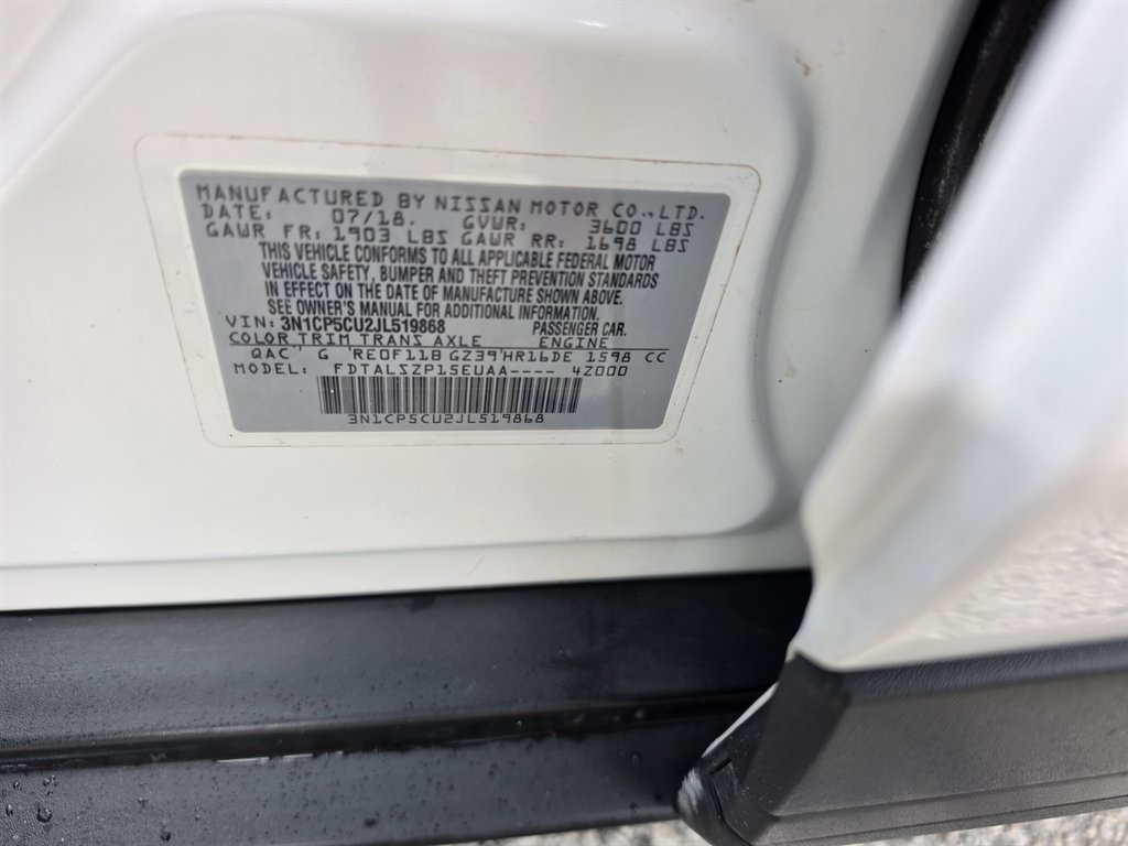 2018 Nissan Kicks - $11,995