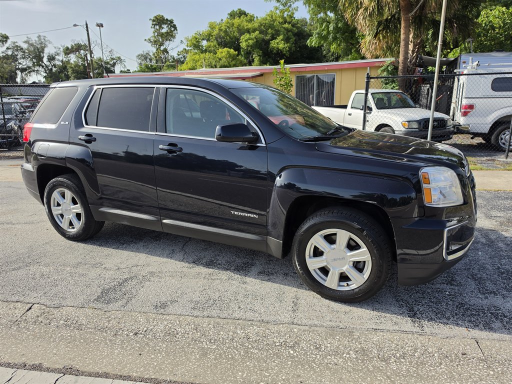 Blue 2016 GMC Terrain SUV / Crossover Front-Wheel Drive Automatic