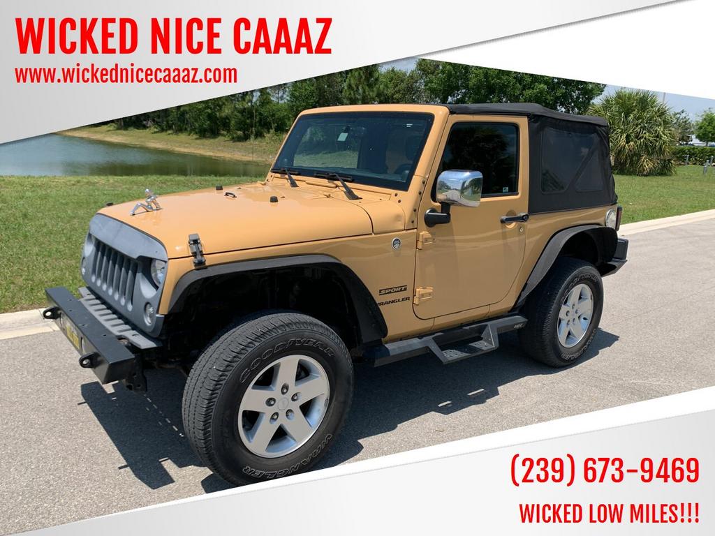 2014 Jeep Wrangler - $26,550