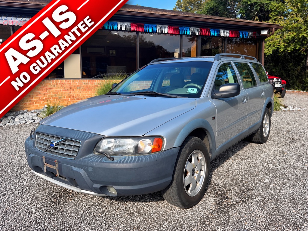 Silver 2002 Volvo XC Wagon All-Wheel Drive Automatic