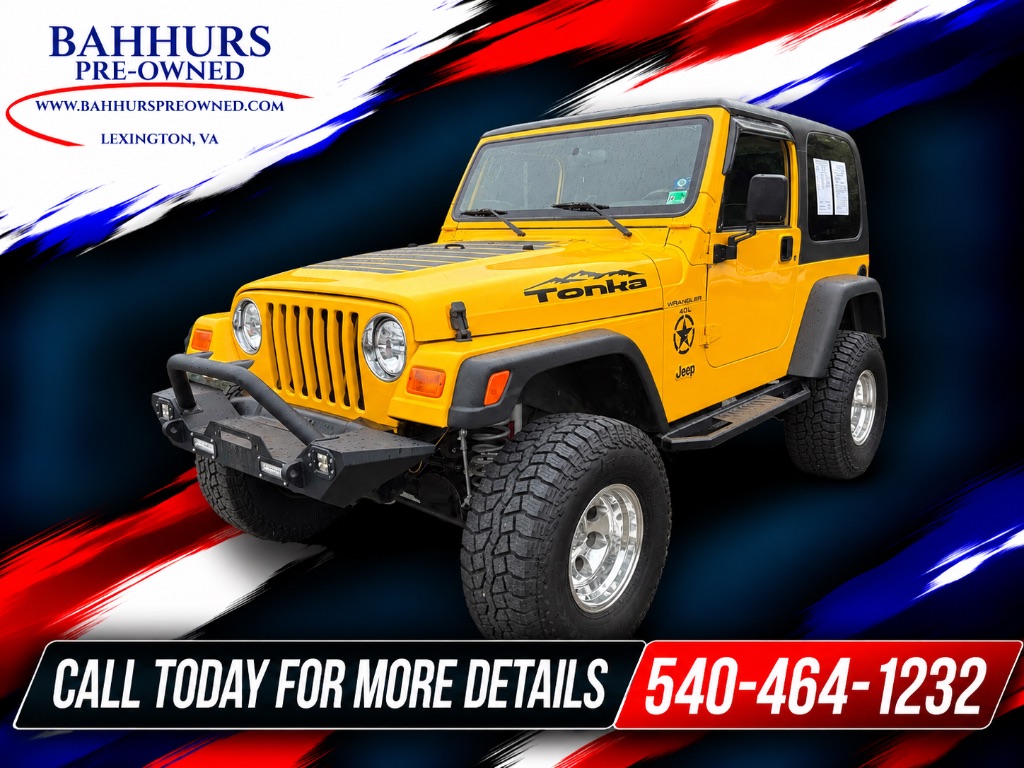 2001 Jeep Wrangler - $11,950