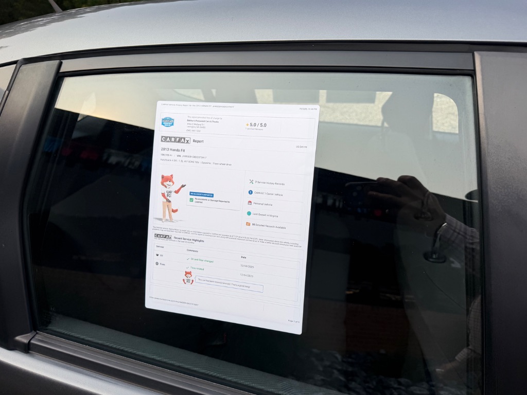 2013 Honda Fit - $10,950