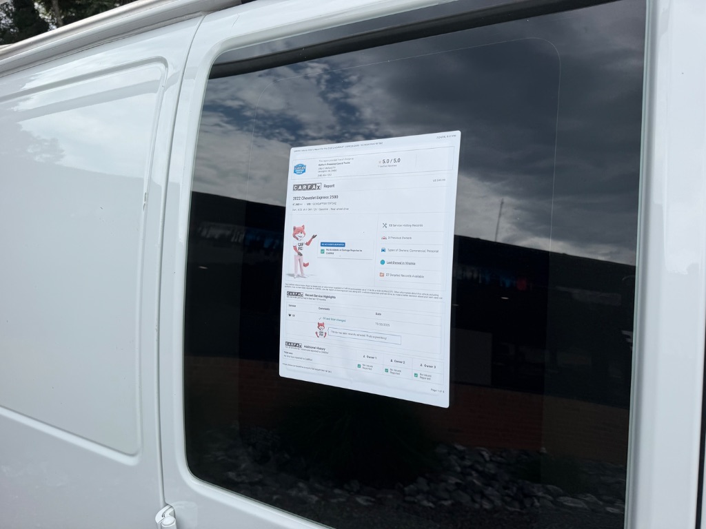 2022 Chevrolet Express - $27,950
