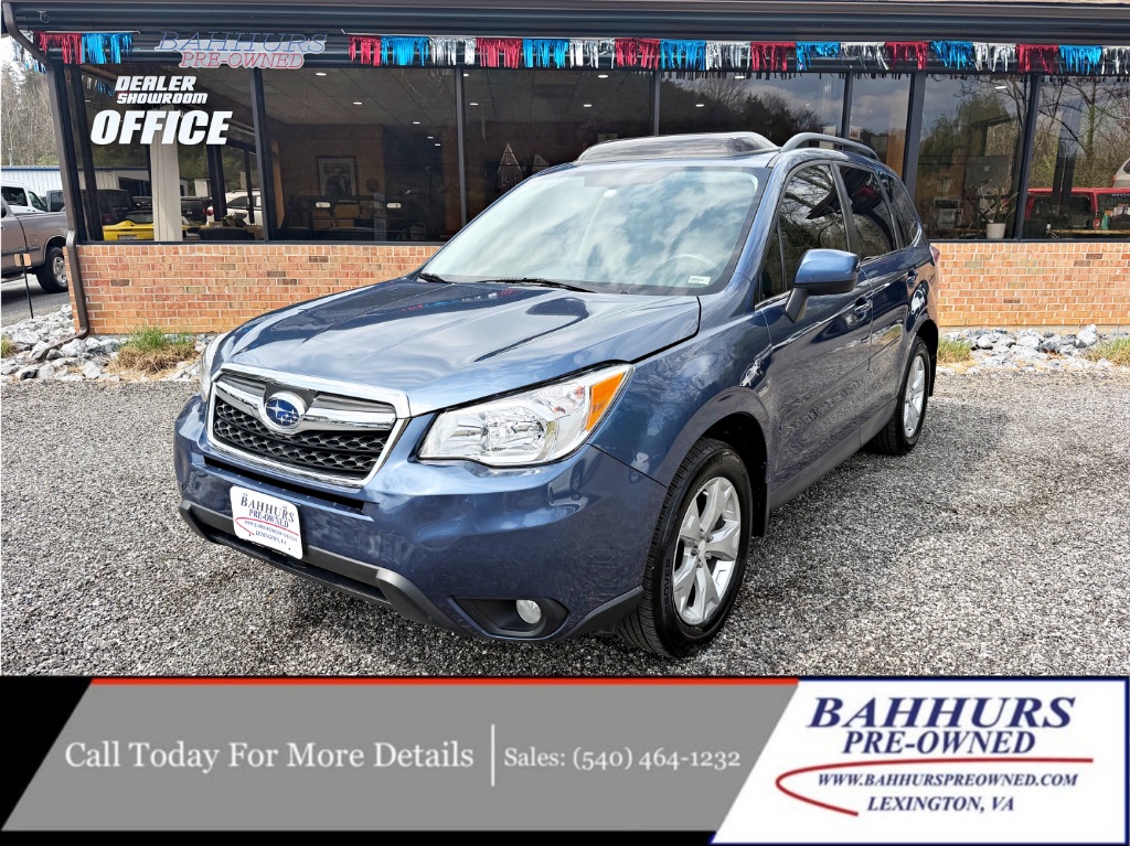 Blue 2014 Subaru Forester 2.5i Limited SUV / Crossover All-Wheel Drive Automatic