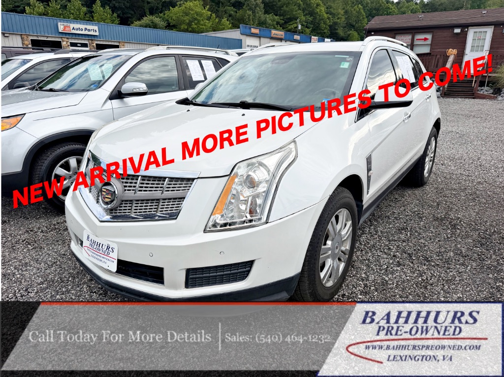 White 2012 Cadillac SRX SUV / Crossover Front-Wheel Drive Automatic