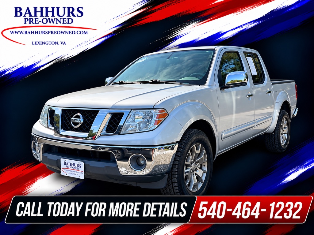 Silver 2015 Nissan Frontier Pickup Truck 4X2 Automatic