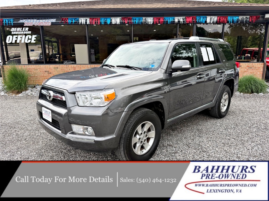 Gray 2010 Toyota 4Runner SR5 V6 4WD SUV / Crossover Automatic