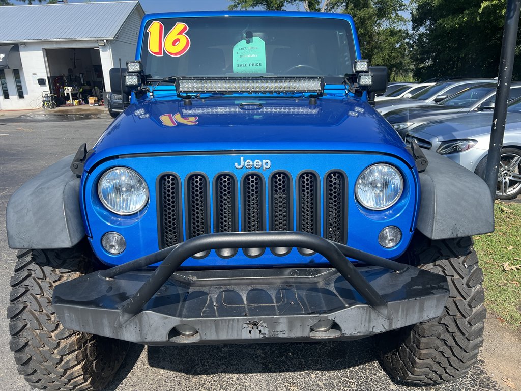 2016 Jeep Wrangler - $20,995