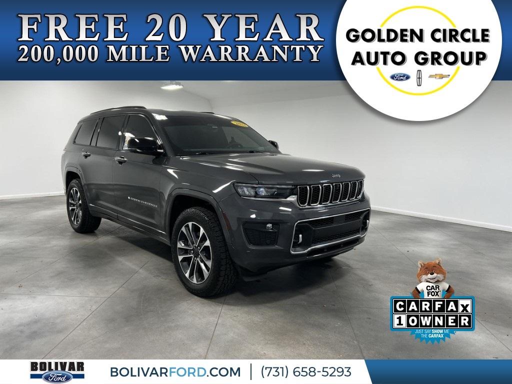 The 2022 Jeep Grand Cherokee L Overland photos