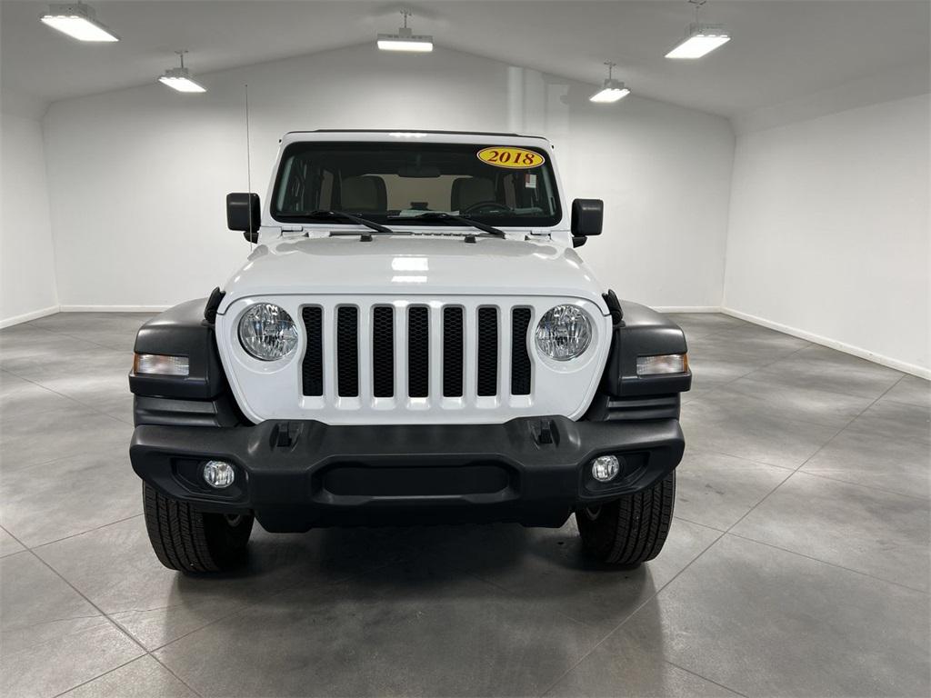 The 2018 Jeep Wrangler Unlimited Sport