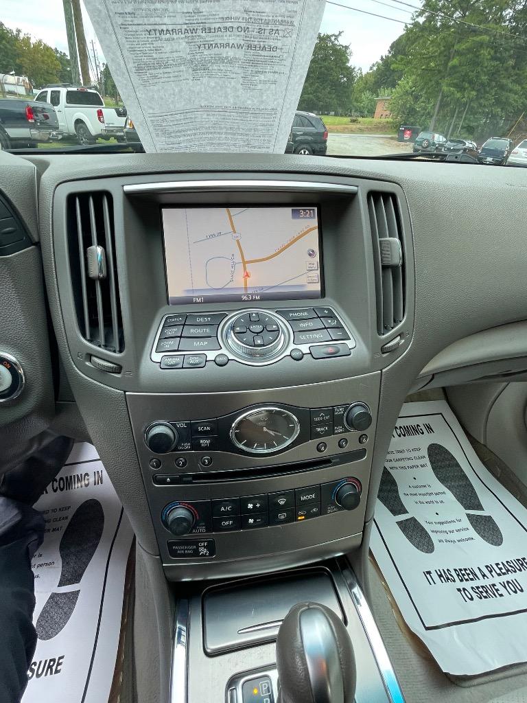 2012 INFINITI G - $10,950