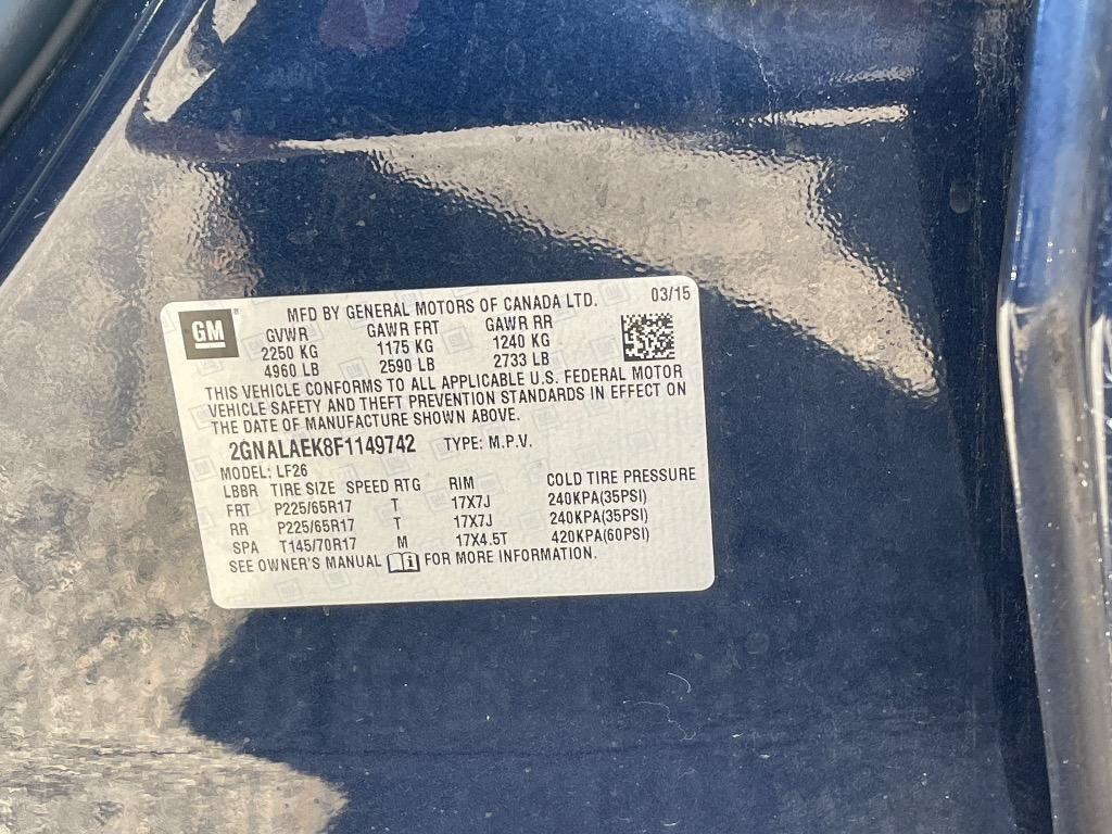 2015 Chevrolet Captiva - $6,999