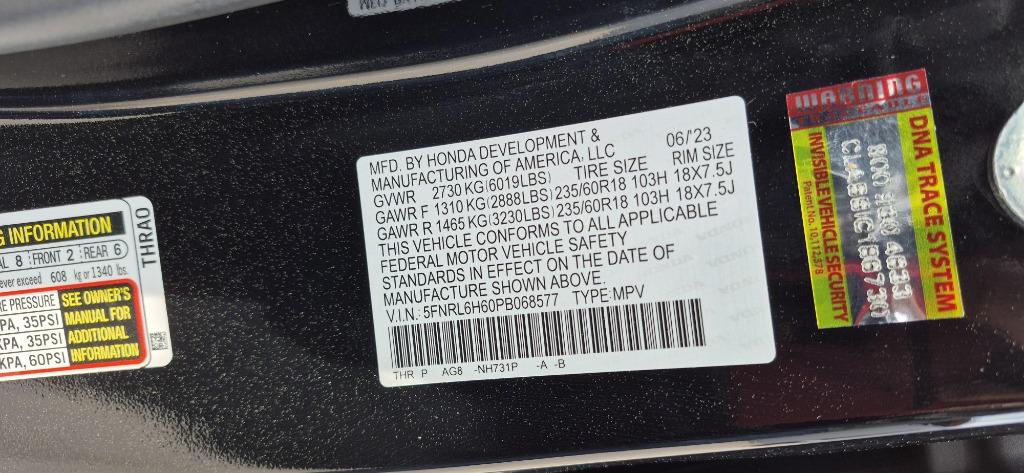 2023 Honda Odyssey EX-L photo