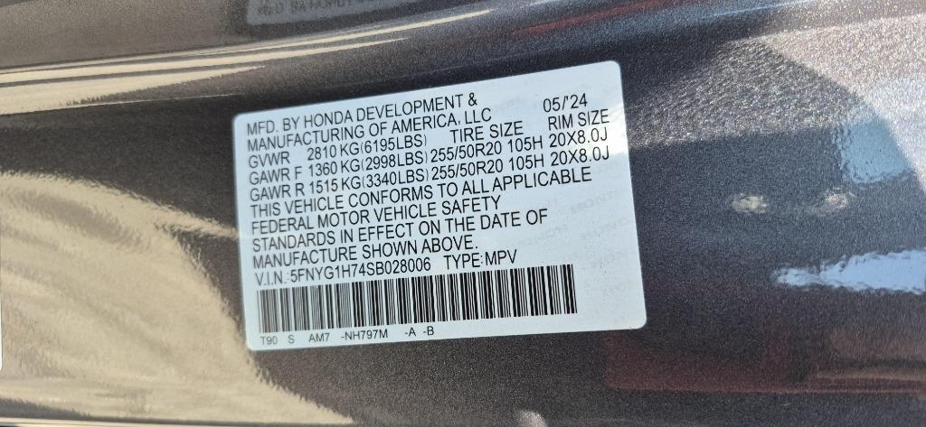 2025 Honda Pilot Touring photo