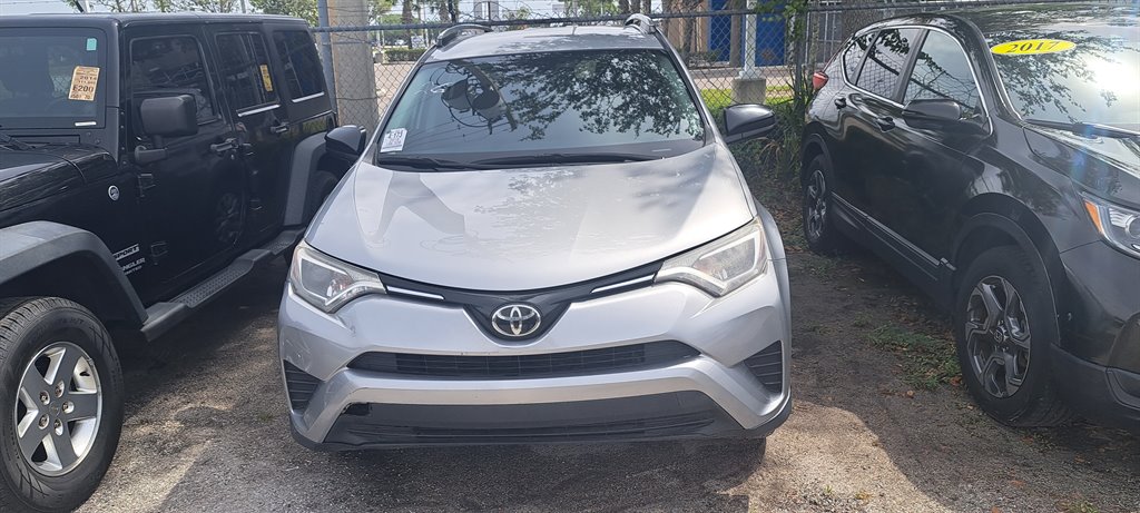 The 2018 Toyota RAV4 LE photos