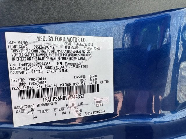 2009 Ford Focus SES photo