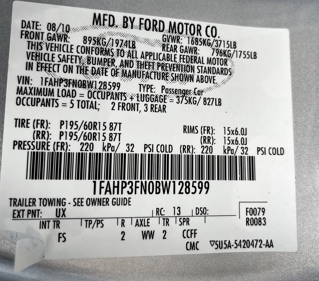 2011 Ford Focus SE photo