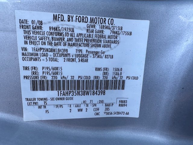 2008 Ford Focus SE photo