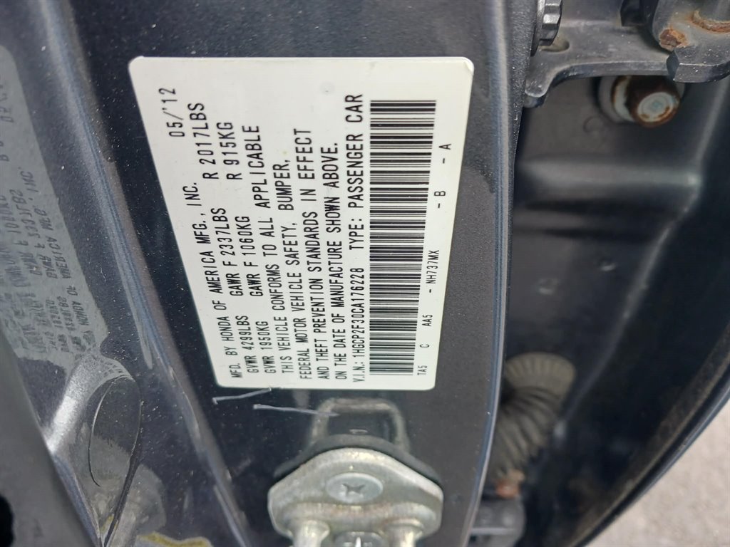 2012 Honda Accord - $7,999