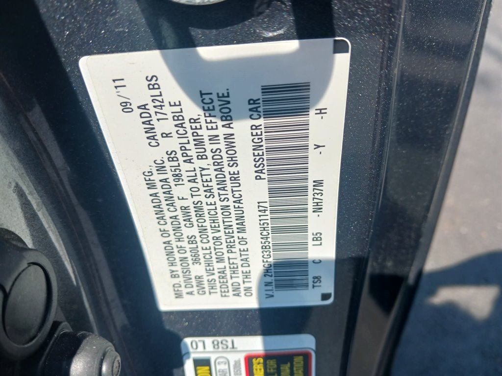 2012 Honda Civic - $7,999