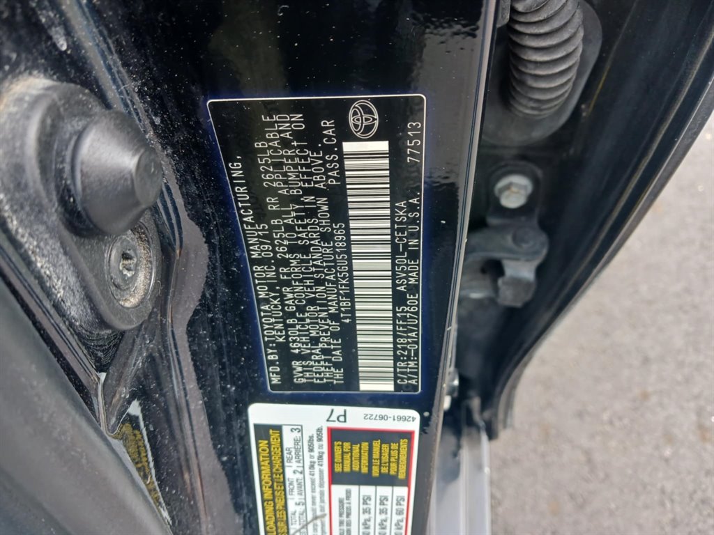 2016 Toyota Camry - $10,999