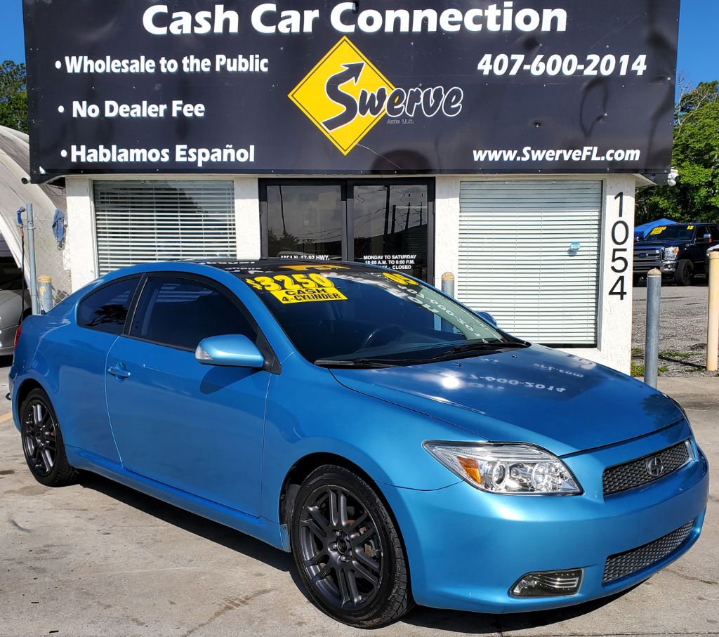 Blue 2005 Scion tC Sport Coupe Coupe Front-Wheel Drive Automatic