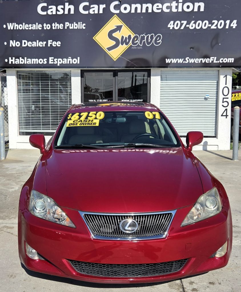 2007 Lexus IS - $6,750