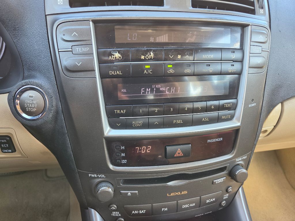 2007 Lexus IS - $6,750