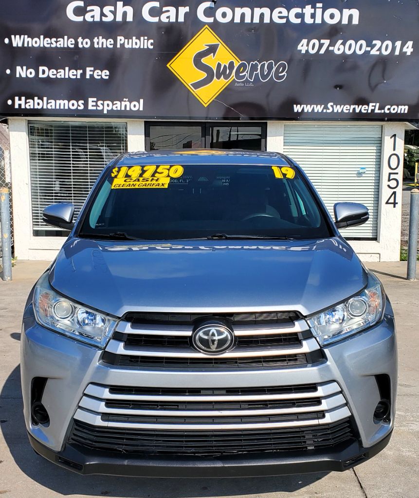 2019 Toyota Highlander - $14,750