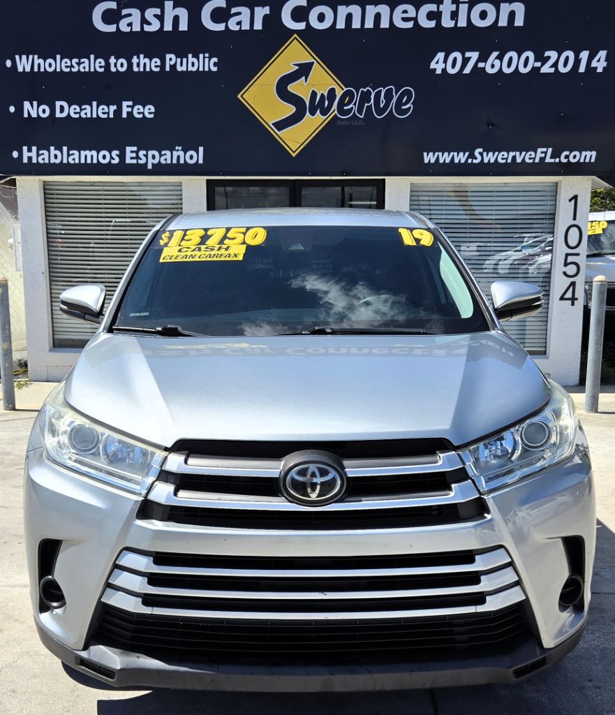 2019 Toyota Highlander - $13,750