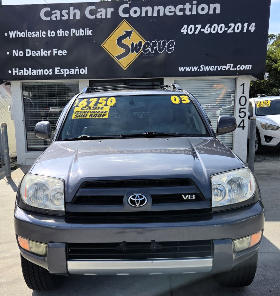 2003 Toyota 4Runner - $8,160
