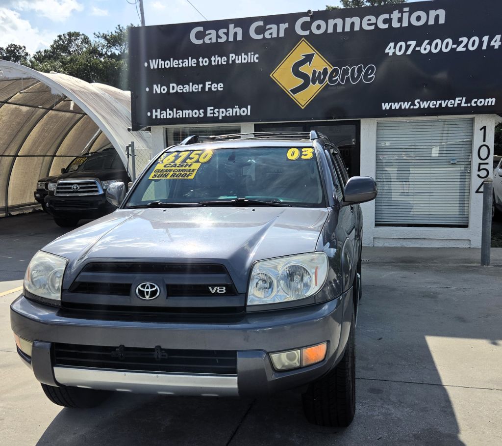 2003 Toyota 4Runner - $8,160