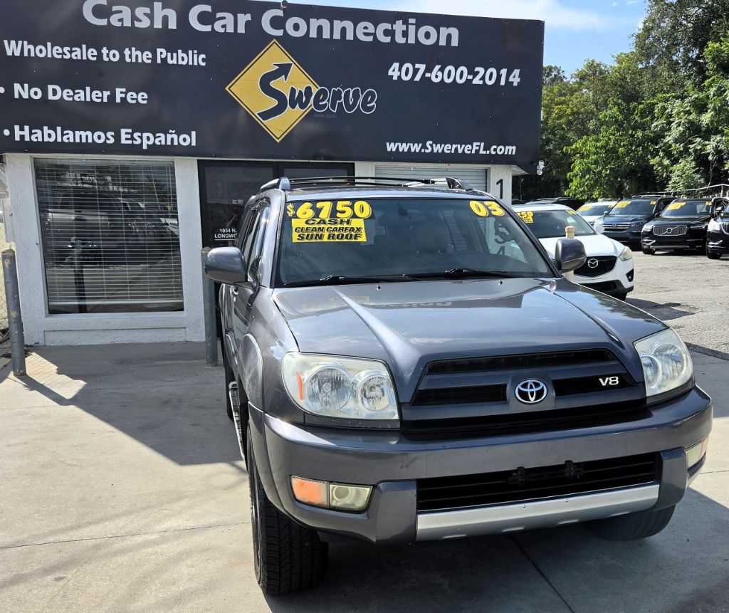 2003 Toyota 4Runner - $8,160