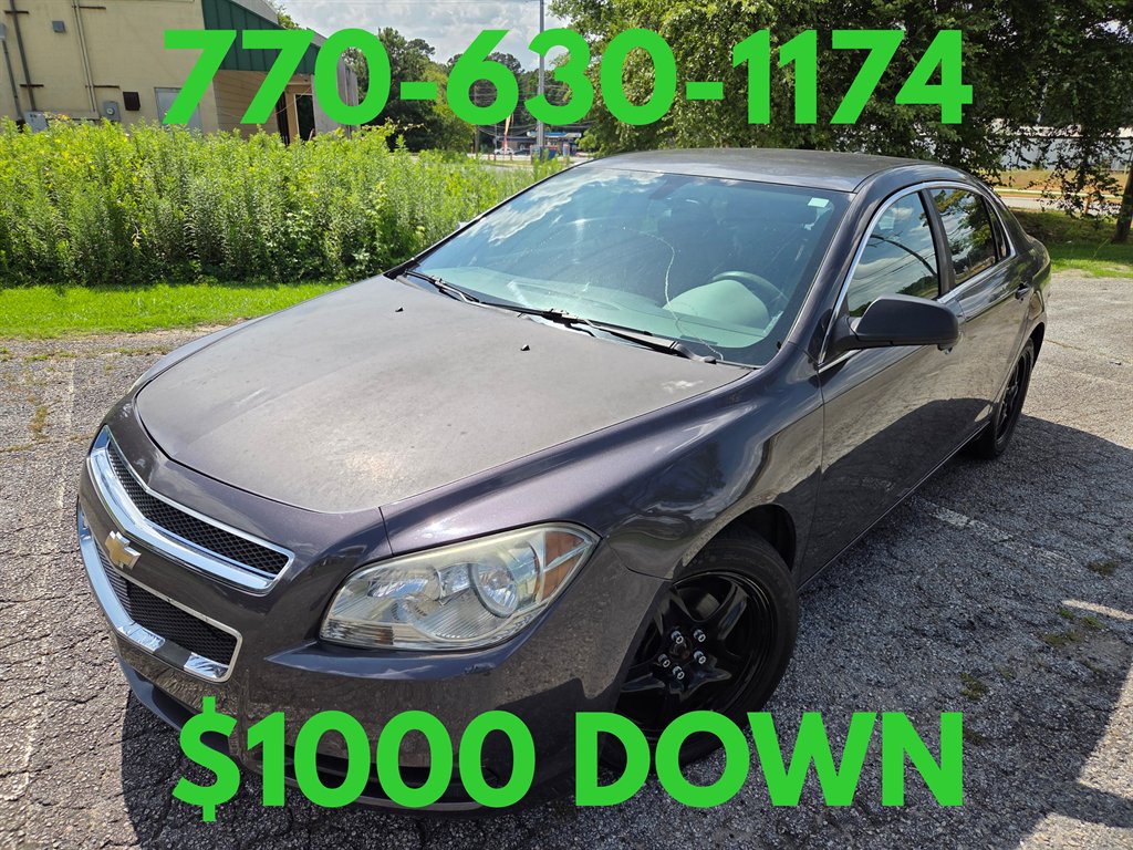 2012 Chevrolet Malibu - $5,479