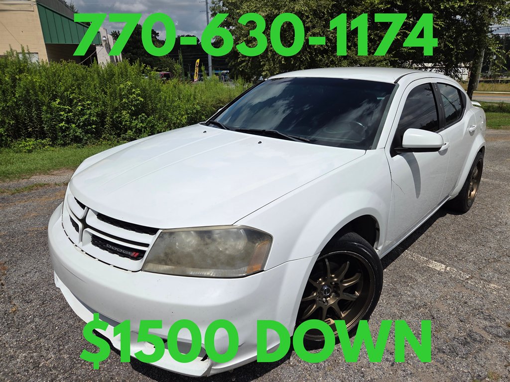 2013 Dodge Avenger - $8,699