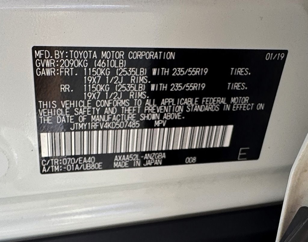 2019 Toyota RAV4 - $25,980