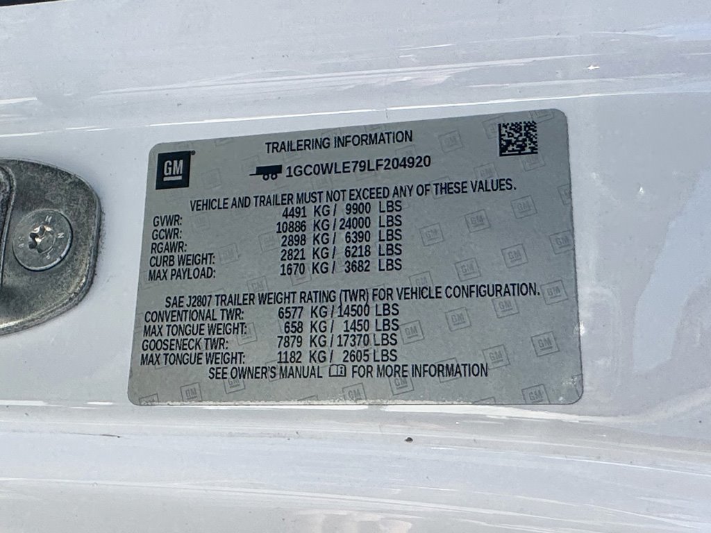 2020 Chevrolet Silverado - $26,495