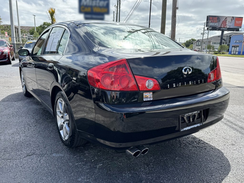 2005 INFINITI G - $10,980